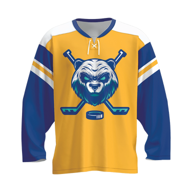 Lace-Up Hockey Jersey